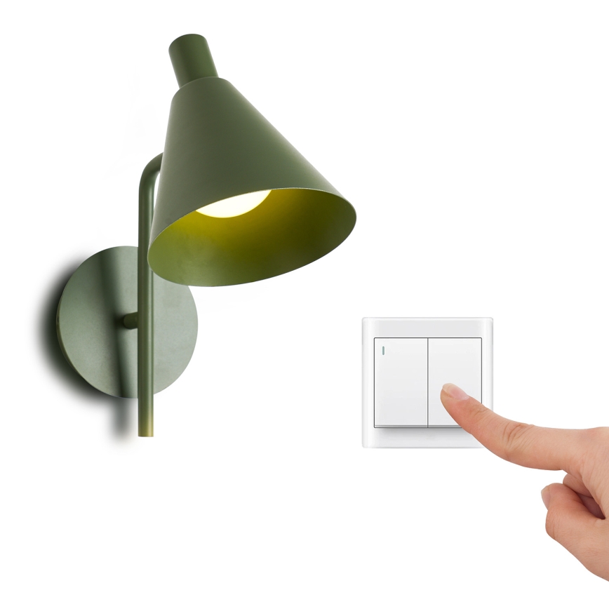 Brilagi - LED Zidna lampa LUCERA LED/3W/230V zelena