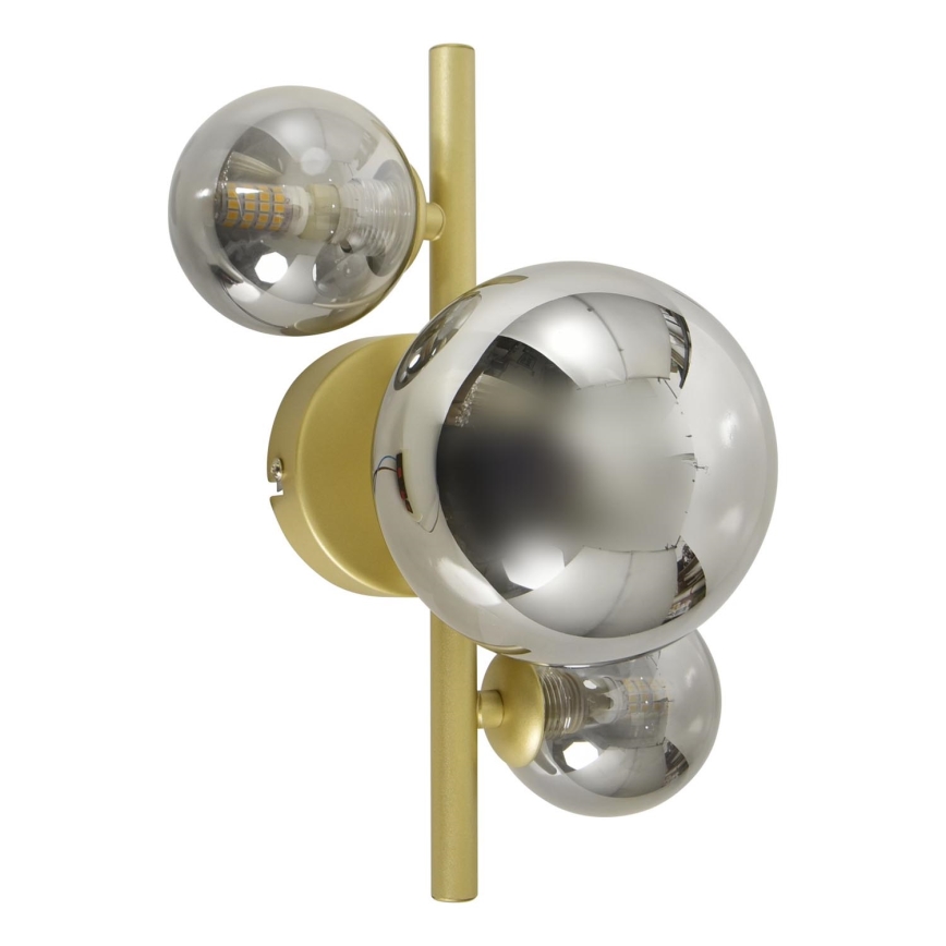Brilagi - LED Zidna lampa MILLA 3xG9/3W/230V zlatna/dimno
