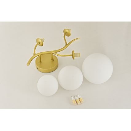 Brilagi - LED Zidna lampa MISTEL 3xG9/3W/230V zlatna/bela
