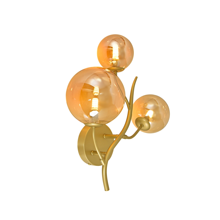Brilagi - LED Zidna lampa MISTEL 3xG9/3W/230V zlatna