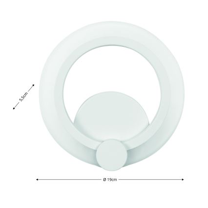 Brilagi - LED Zidna lampa MODERN MINI LED/16W/230V 3000/4000/6000K