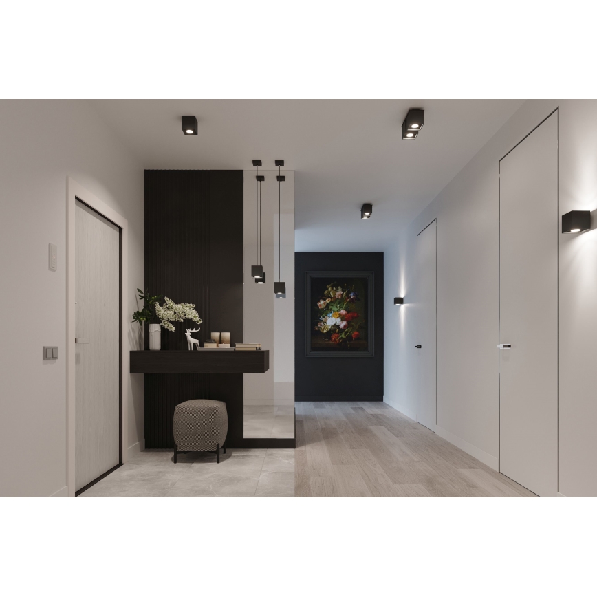 Brilagi -  LED Zidna reflektorska lampa MURO 1xG9/4W/230V crno
