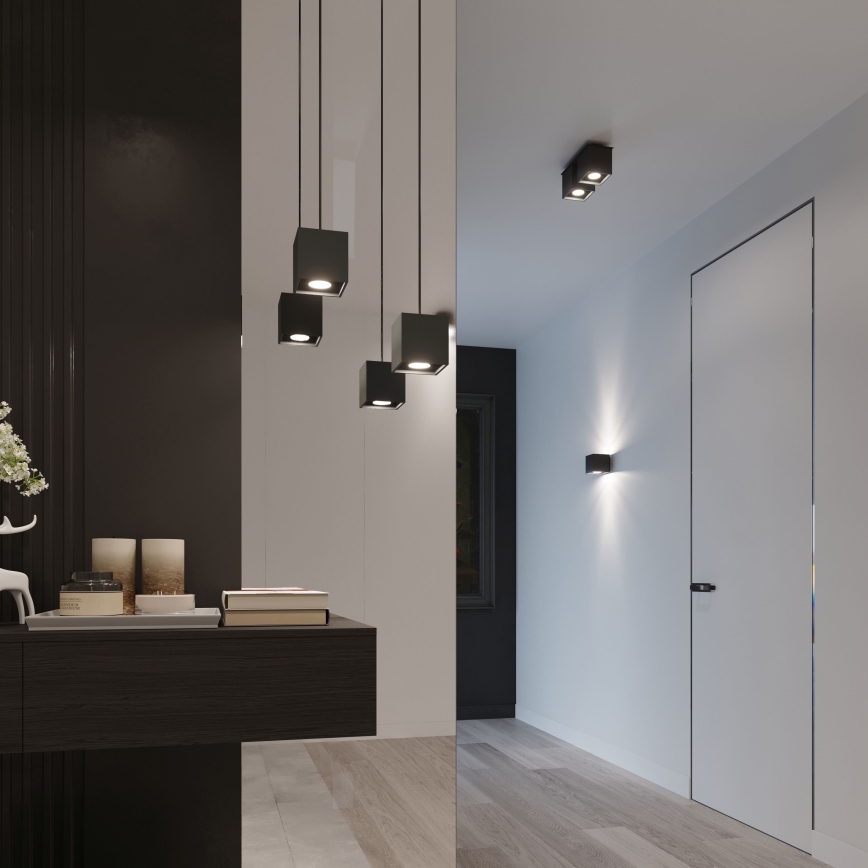 Brilagi -  LED Zidna reflektorska lampa MURO 1xG9/4W/230V crno