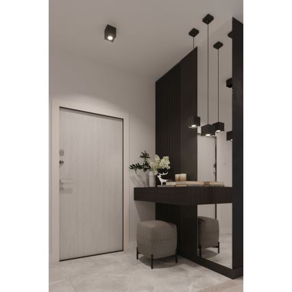Brilagi -  LED Zidna reflektorska lampa MURO 1xG9/4W/230V crno