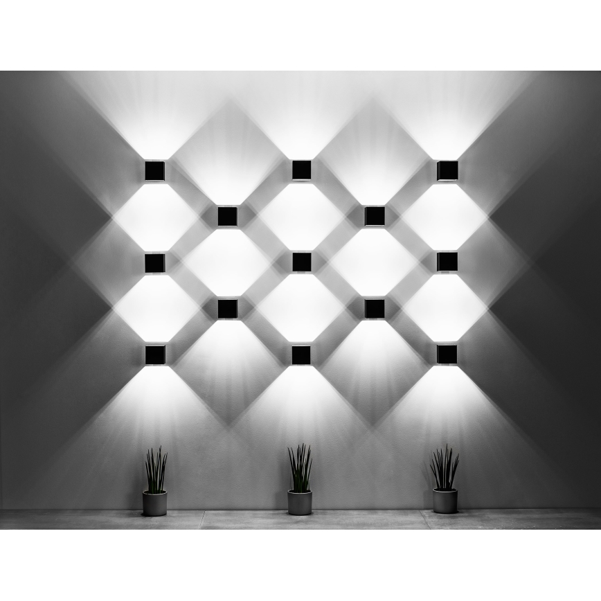 Brilagi -  LED Zidna reflektorska lampa MURO 1xG9/4W/230V crno