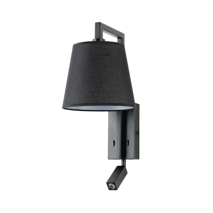Brilagi - LED Zidna lampa RAYAS 1xE14/40W/230V + LED/3W crno
