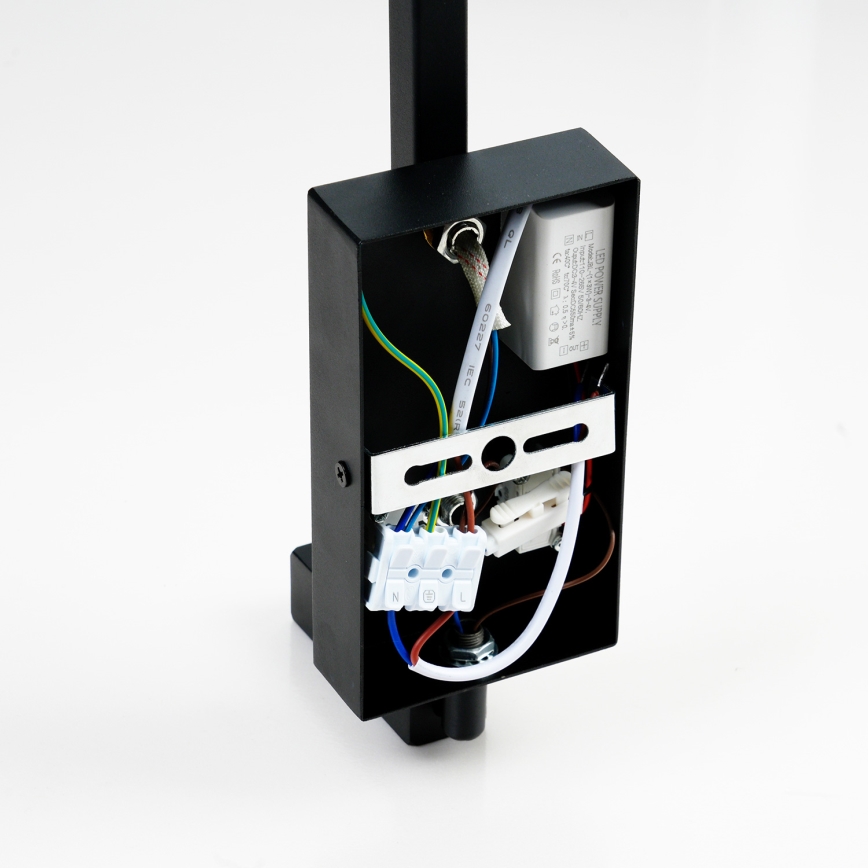 Brilagi - LED Zidna lampa RAYAS 1xE14/40W/230V + LED/3W crno