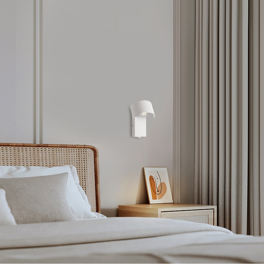 Brilagi - LED Zidna lampa VASTO LED/3W/230V bela