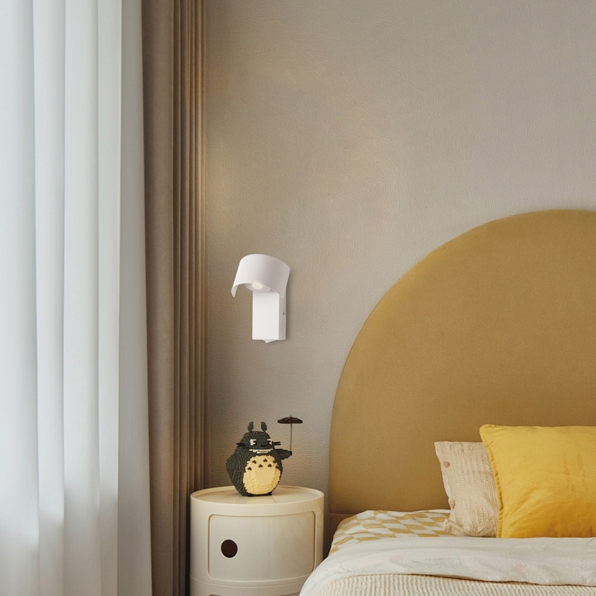 Brilagi - LED Zidna lampa VASTO LED/3W/230V bela