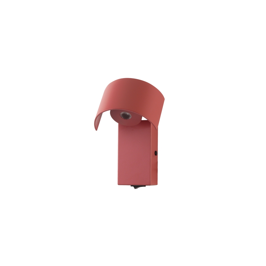 Brilagi - LED Zidna lampa VASTO LED/3W/230V burgundy