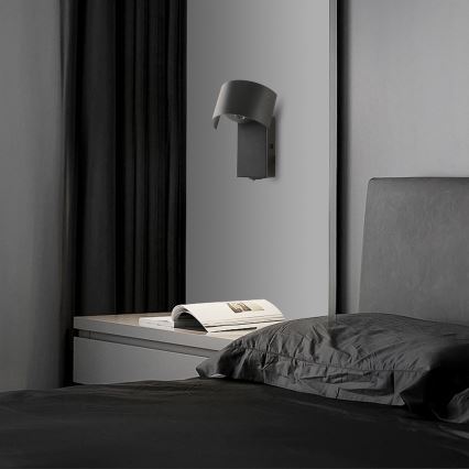 Brilagi - LED zidna lampa VASTO LED/3W/230V crna