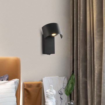 Brilagi - LED Zidna lampa VASTO LED/3W/230V crno