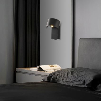 Brilagi - LED Zidna lampa VASTO LED/3W/230V crno