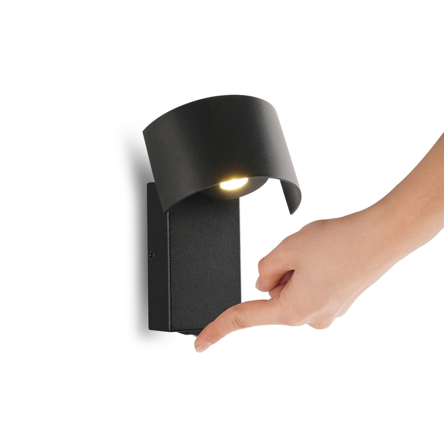 Brilagi - LED Zidna lampa VASTO LED/3W/230V crno
