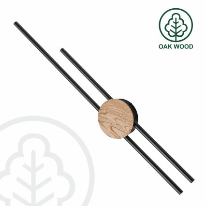 Brilagi - LED Zidna lampa WOODY COLLINE LED/15W/230V 80 cm hrast