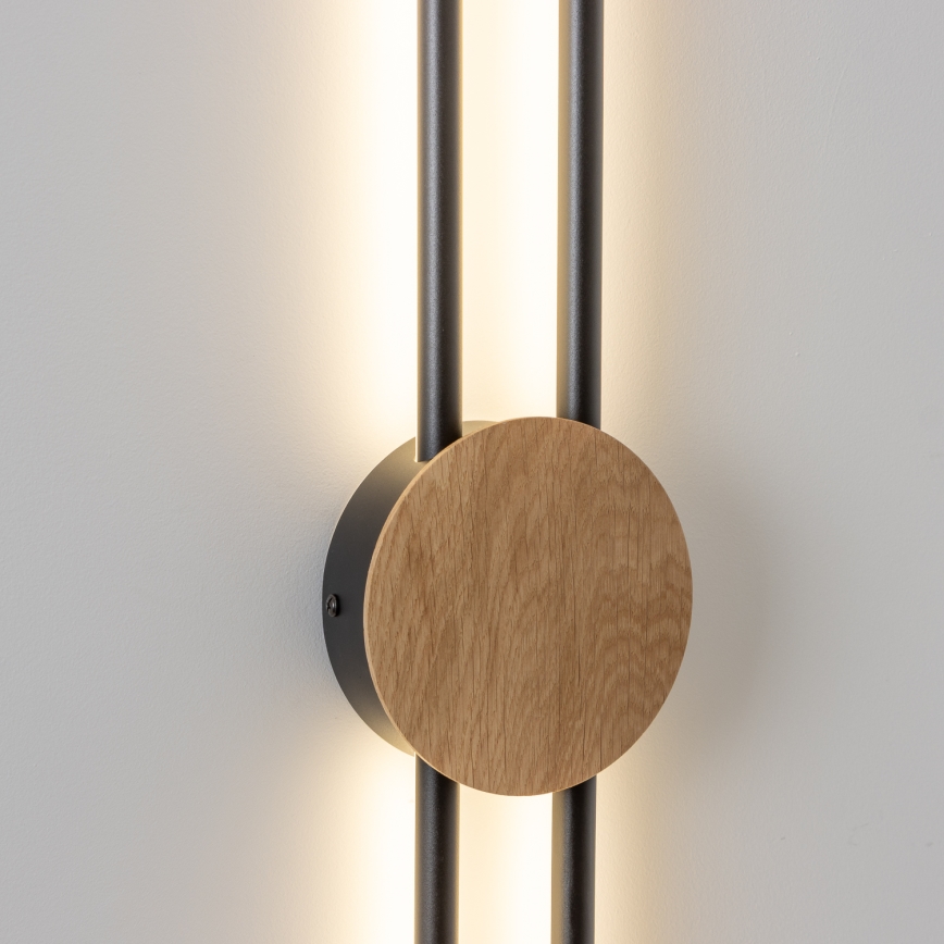 Brilagi - LED Zidna lampa WOODY COLLINE LED/15W/230V 80 cm hrast