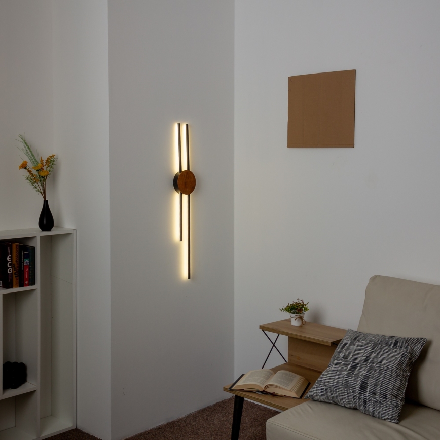 Brilagi - LED Zidna lampa WOODY COLLINE LED/15W/230V 80 cm hrast