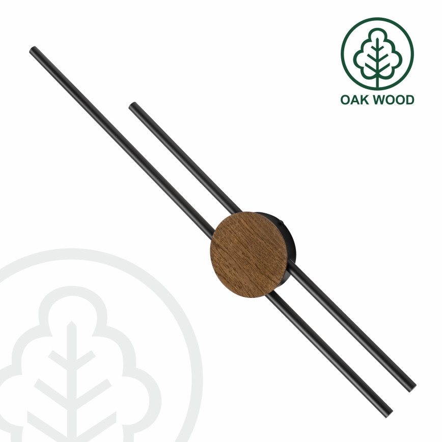 Brilagi - LED Zidna lampa WOODY COLLINE LED/15W/230V 80 cm hrast