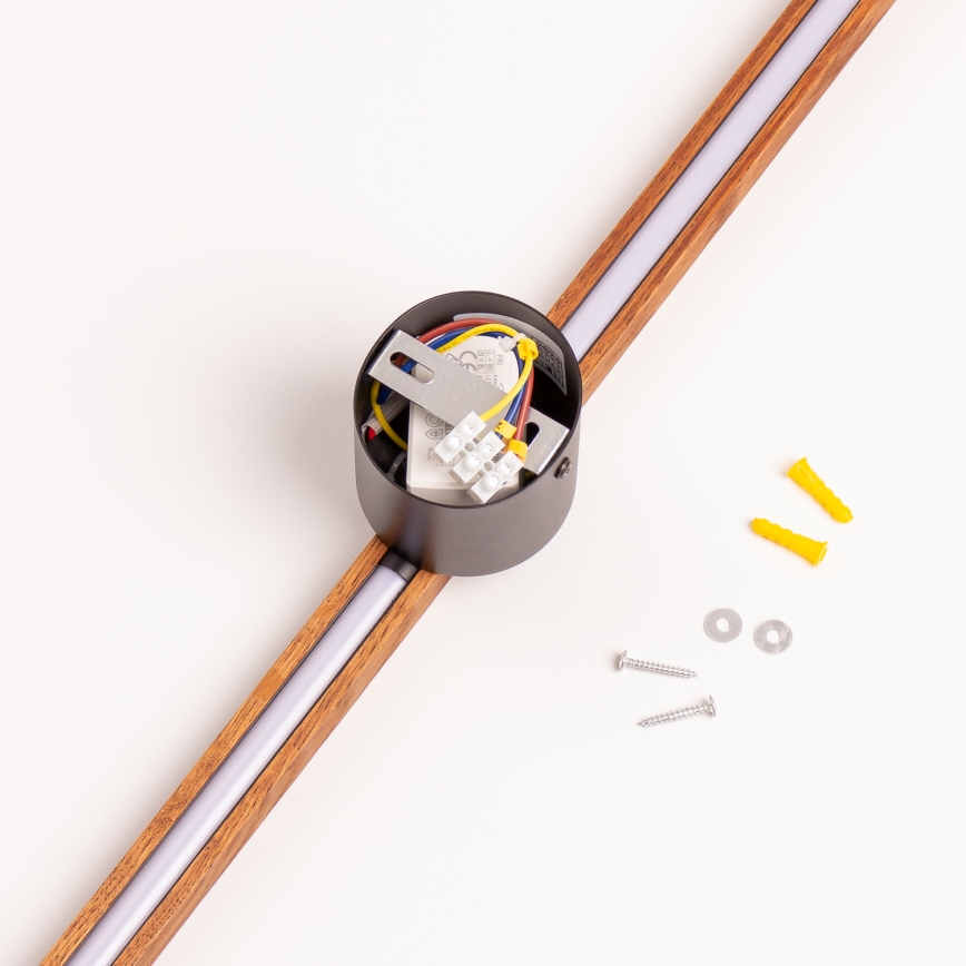 Brilagi - LED Zidna lampa WOODY LINE LED/12W/230V 120 cm hrast trešnja