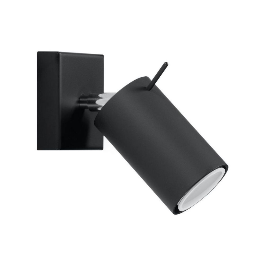 Brilagi -  LED Zidna reflektorska lampa ASMUS 1xGU10/7W/230V crno