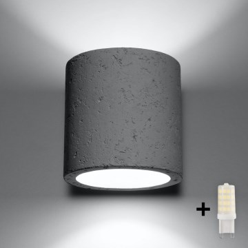 Brilagi -  LED Zidna reflektorska lampa FRIDA 1xG9/3,5W/230V beton
