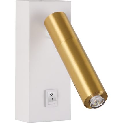 Brilagi - LED Zidna reflektorska lampa MAYA 1xG9/7W/230V bela/zlatna