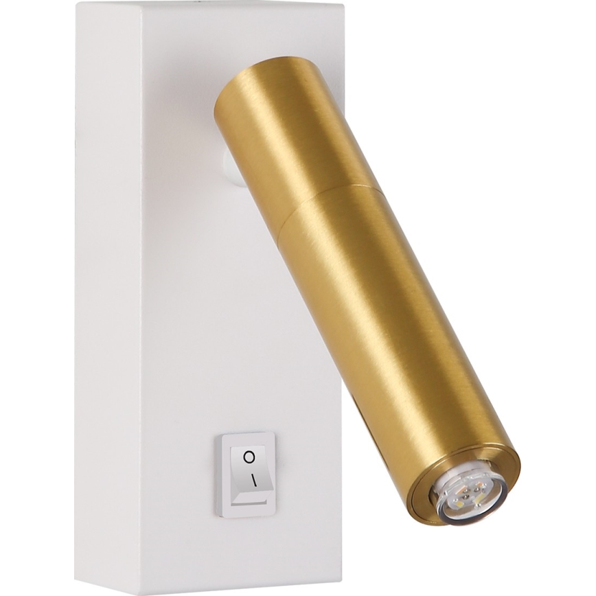 Brilagi - LED Zidna reflektorska lampa MAYA 1xG9/7W/230V bela/zlatna