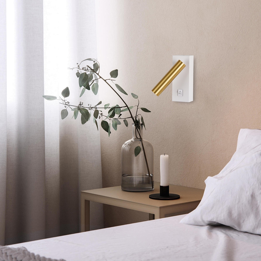 Brilagi - LED Zidna reflektorska lampa MAYA LED/3W/230V 4000K bela/zlatna
