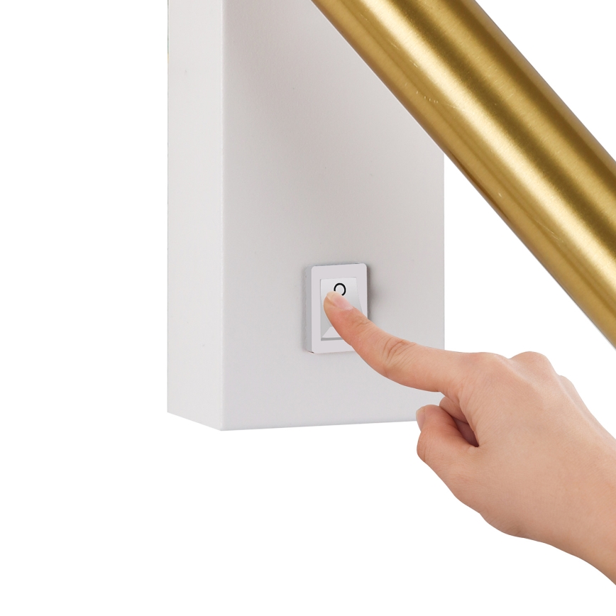Brilagi - LED Zidna reflektorska lampa MAYA LED/3W/230V 4000K bela/zlatna