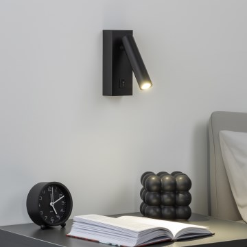 Brilagi - LED Zidna reflektorska lampa MAYA LED/3W/230V 4000K crno