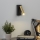 Brilagi - LED Zidna reflektorska lampa MAYA LED/3W/230V 4000K crno/zlatna