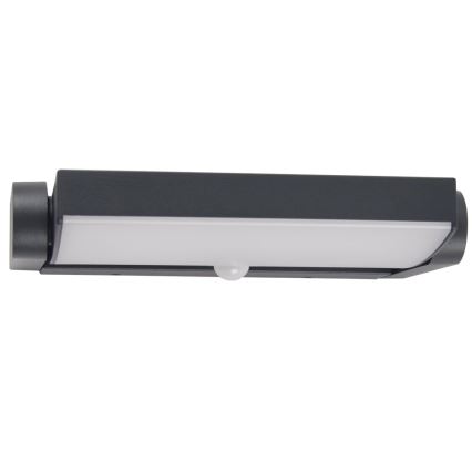 Brilagi - LED Zidno spoljašnje osvetljenje sa senzorom ANKLE LED/18W/230V 3000K IP65 antracit