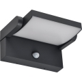 Brilagi - LED Zidno spoljašnje osvetljenje sa senzorom ANKLE LED/18W/230V 4000K IP65 antracit