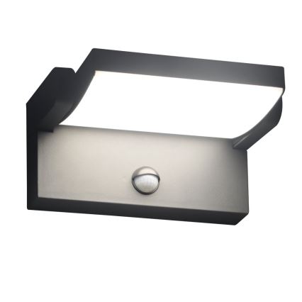 Brilagi - LED Zidno spoljašnje osvetljenje sa senzorom ANKLE LED/18W/230V 4000K IP65 antracit