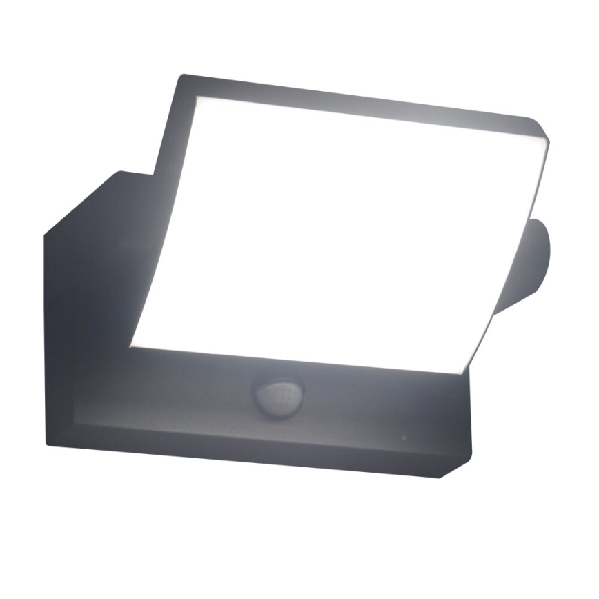Brilagi - LED Zidno spoljašnje osvetljenje sa senzorom ANKLE LED/18W/230V 4000K IP65 antracit