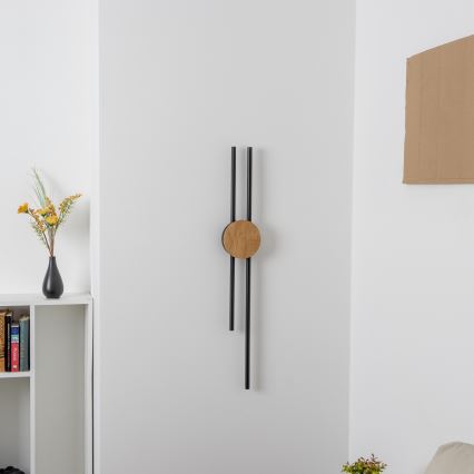 Brilagi - LED zidno svetilo WOODY COLLINE LED/15W/230V 80 cm hrast