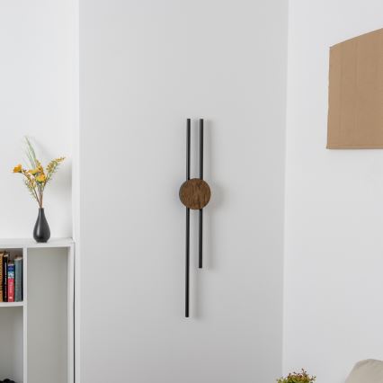 Brilagi - LED zidno svetlo WOODY COLLINE LED/15W/230V 80 cm hrast orah