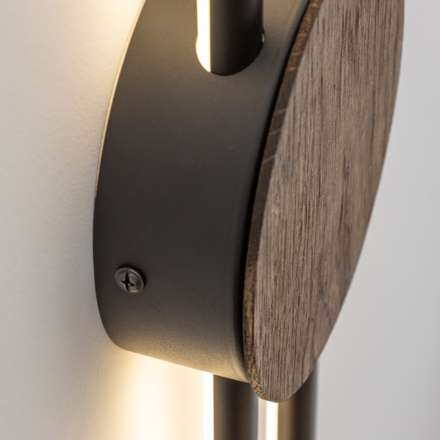 Brilagi - LED zidno svetlo WOODY COLLINE LED/15W/230V 80 cm hrast orah