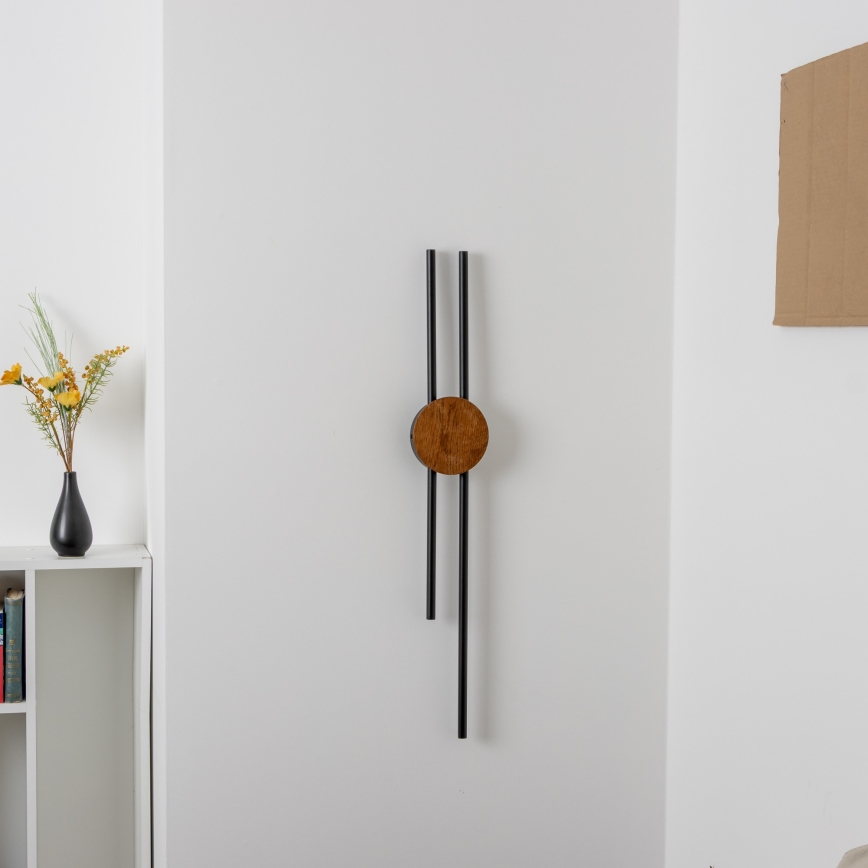 Brilagi - LED zidno svetlo WOODY COLLINE LED/15W/230V 80 cm hrast-trešnja