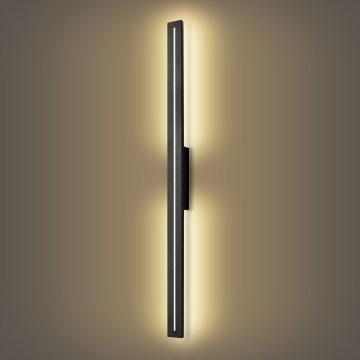 Brilagi - LINEO LED spoljašnje zidno svetlo 24W/230V 3000K IP65 100 cm crno