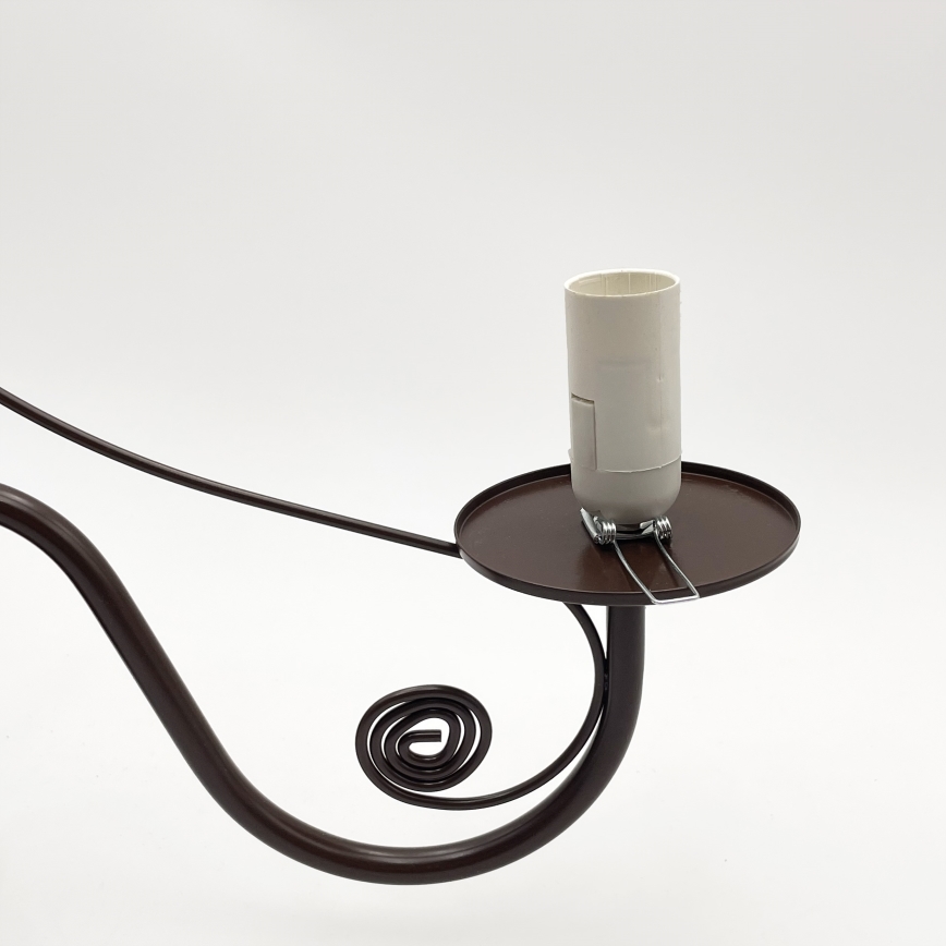 Brilagi - Luster na lancu COTTAGE 3xE14/40W/230V braon/bela
