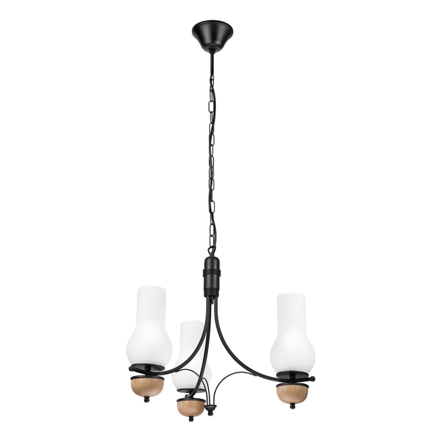 Brilagi - Luster na lancu COTTAGE 3xE14/40W/230V bukva/bela
