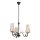 Brilagi - Luster na lancu COTTAGE 3xE14/40W/230V crno/braon