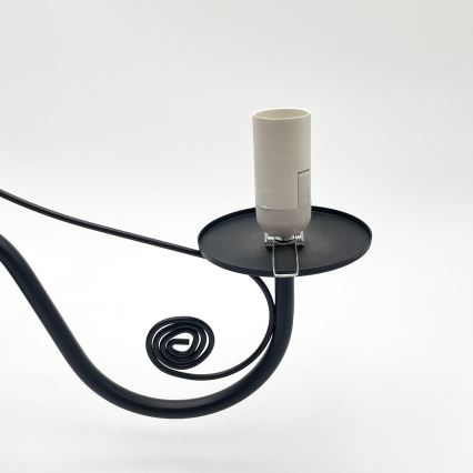 Brilagi - Luster na lancu COTTAGE 3xE14/40W/230V crno/braon