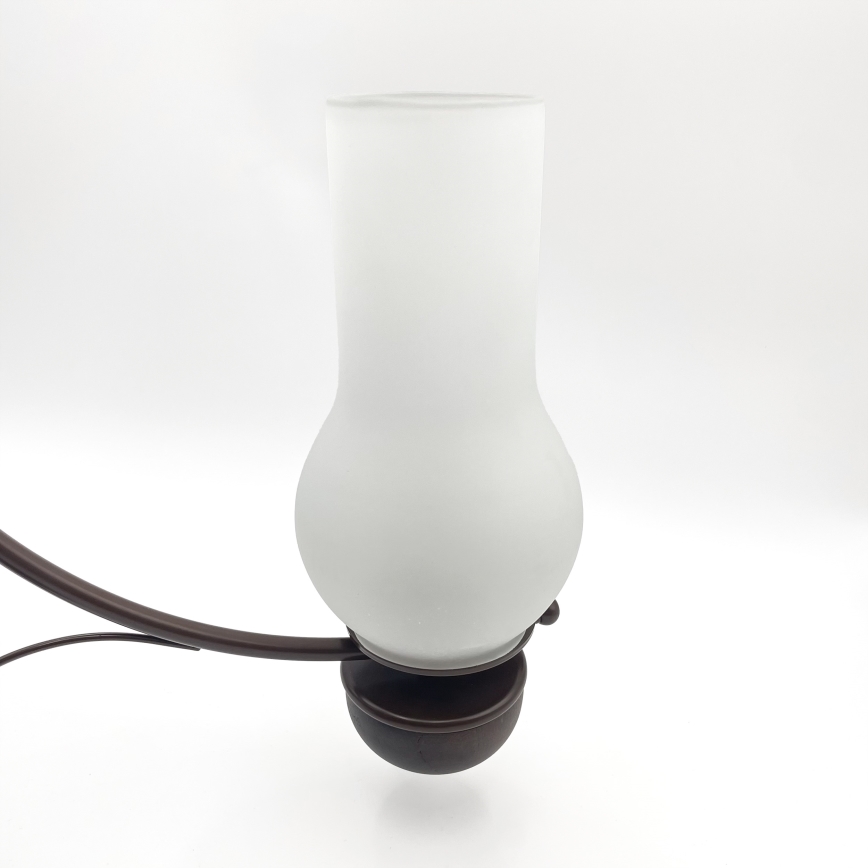 Brilagi - Luster na lancu COTTAGE 3xE14/40W/230V hrast/bela