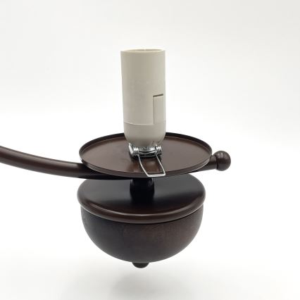 Brilagi - Luster na lancu COTTAGE 3xE14/40W/230V hrast/bela