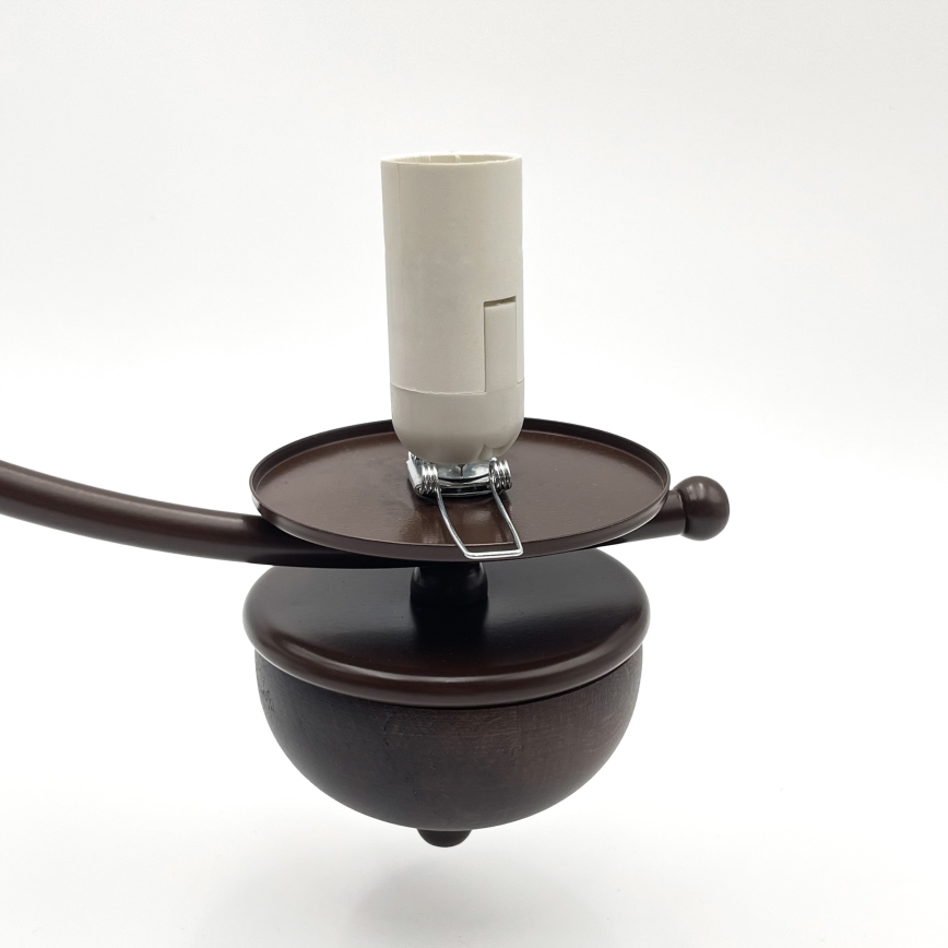 Brilagi - Luster na lancu COTTAGE 3xE14/40W/230V hrast/braon
