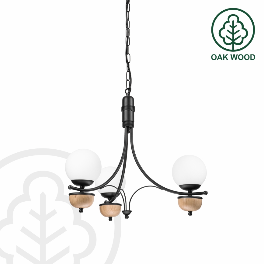 Brilagi - Luster na lancu COTTAGE 3xG9/40W/230V bukva/bela