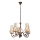 Brilagi - Luster na lancu COTTAGE 5xE14/40W/230V braon