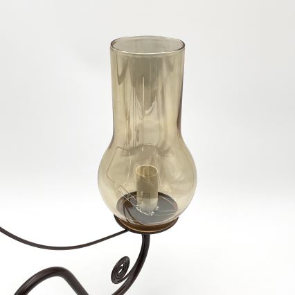 Brilagi - Luster na lancu COTTAGE 5xE14/40W/230V braon